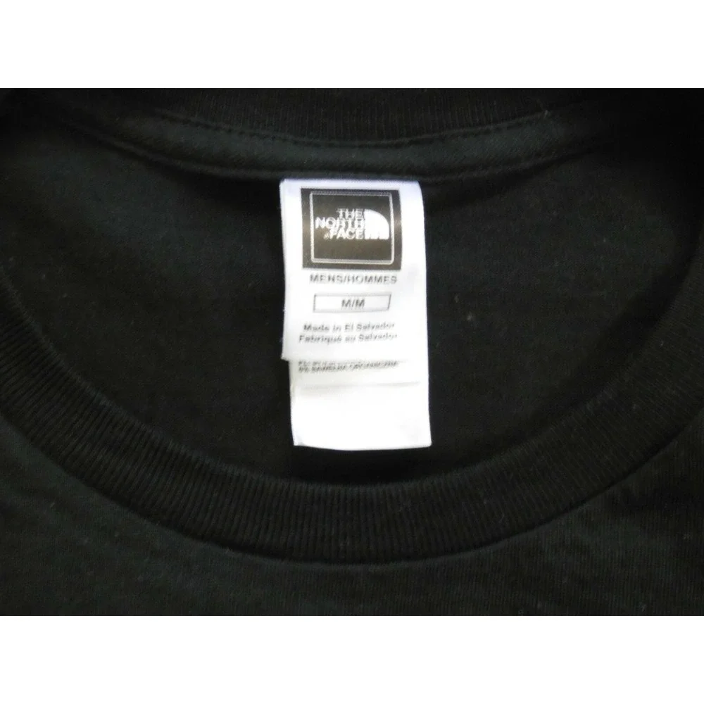 The North Face‎ Mens Black Short Sleeve Crew Neck Graphic T Shirt Size Medium